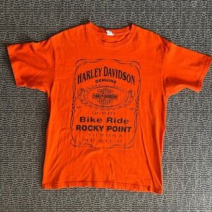 Harley Davidson Sonora Mexico Bike Ride  ROCKY POINT T-Shirt Size: Large (used)